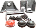 VPM257 - ENGINE MOUNTING COMBO - RUBBERS, WASHERS AND NUTS INCLUDED.