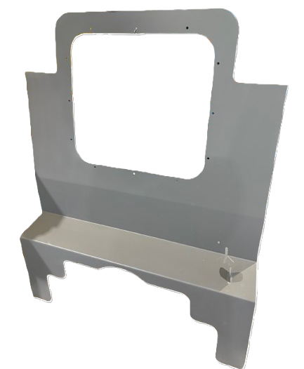 VPM158 - 125 FIREWALL ASSEMBLY WITH WINDOW